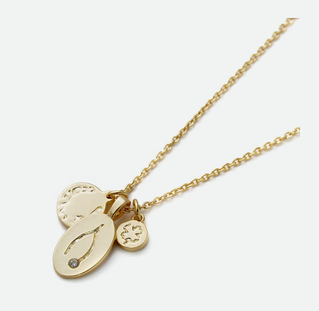 Lucky Charm Diamond Necklace